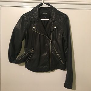 Madewell Washed Leather Motorcycle Jacket